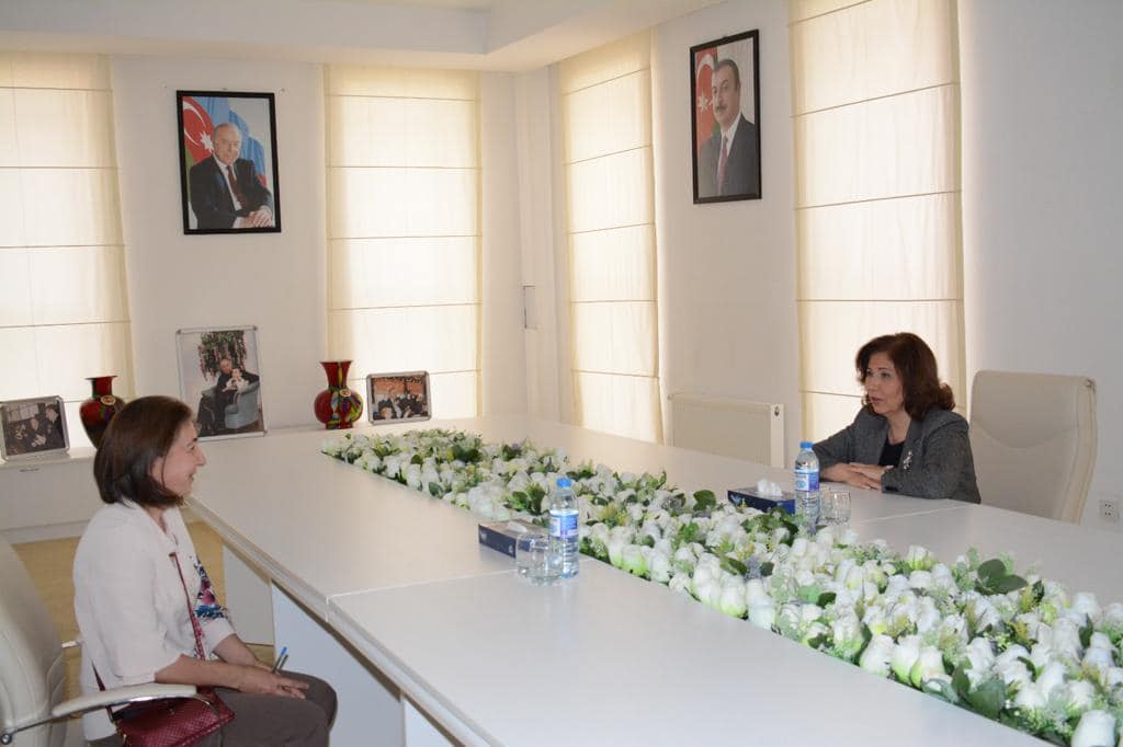 Bahar Muradova received the citizens of Guba region